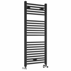 Ajax Willows 1110 x 500mm Anthracite Square Ladder Towel Warmer