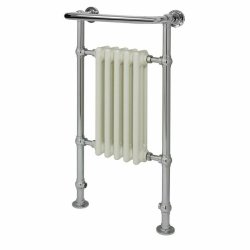 Ajax Brackenborough 963 x 538mm Chrome Traditional Radiator