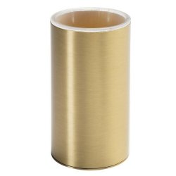 Ajax Bradley Brushed Brass Wall Mounted Tumbler Holder