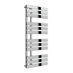 Reina Sesia Chrome Designer Towel Rail 1180 x 500mm