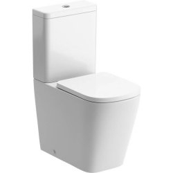 Ajax Weelsby Rimless Close Coupled Closed Back Short Projection WC and Seat