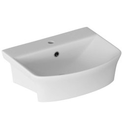 Ajax Donnington 500mm 1TH Semi Recessed Basin