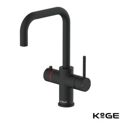 Scudo KoGE 3 in 1 Square Spout Boiling Water Tap in Matt Black