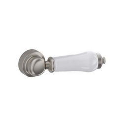 Burlington Cistern Lever Handle Brushed Nickel