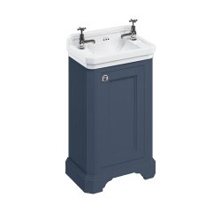 Burlington Cloakroom 510mm Vanity Unit with Basin in Blue