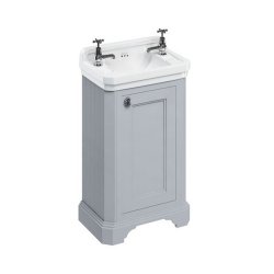 Burlington Cloakroom 510mm Vanity Unit with Basin in Grey