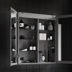 HiB Isoe 60 LED Illuminated Bathroom Cabinet 54350