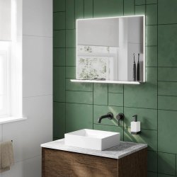 HiB Platform 80 LED Illuminated Bathroom Mirror 78736000