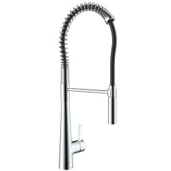 Bristan Axia Professional Kitchen Sink Mixer with Pull Down Nozzle