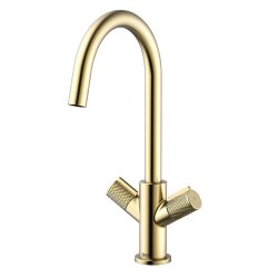 Bristan Fern Brushed Brass Easyfit Kitchen Sink Mixer