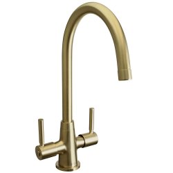 Bristan Monza Easyfit Brushed Brass Kitchen Sink Mixer