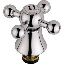 Bristan Basin Tap Reviver with Traditional Handles