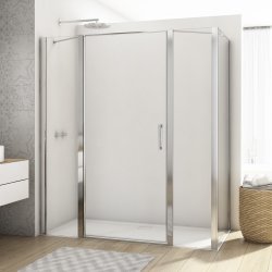 Kudos Divera 700mm Chrome Pivot Shower Door Alcove K22T107050070001