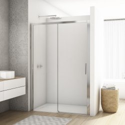 Kudos Divera 1000mm Chrome Sliding Shower Door