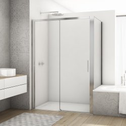 Kudos Divera 1000mm Chrome Sliding Shower Door Alcove K22S2B10050070001