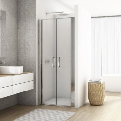 Kudos Divera 760mm Chrome Bifold Shower Door