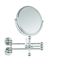 Burlington Chrome Cosmetic Wall Mirror