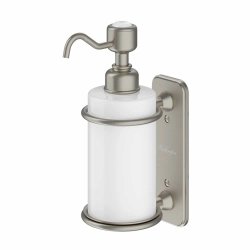 Burlington Brushed Nickel Single Soap Dispenser