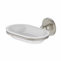 Burlington Brushed Nickel Soap Dish