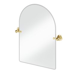 Burlington Traditional Arch Mirror in Gold