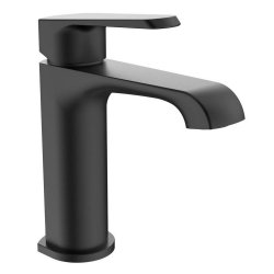 Scudo Montana Matt Black Mono Basin Mixer