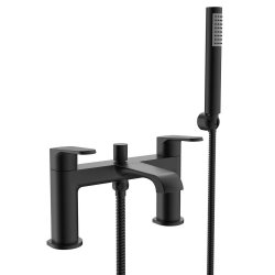 Scudo Montana Matt Black Bath Shower Mixer