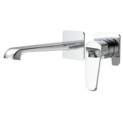 Scudo Montana Chrome Wall Mounted Bath Mixer