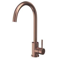 Scudo Manhattan Brushed Bronze Kitchen Tap