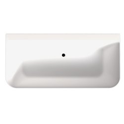 Scudo Porto 1700 x 780mm Back to Wall Freestanding Bath