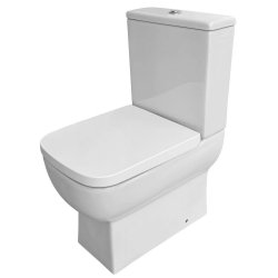 Scudo Choices 550 Closed Back Pan with Cistern and Soft Close Seat