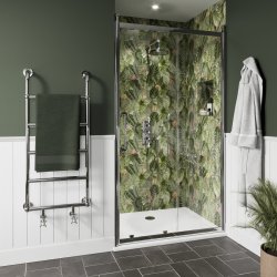 Burlington Classique 1200mm Sliding Shower Door in Chrome