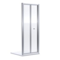 Nuie Rene 1200mm Chrome Framed Bifold Shower Door