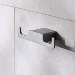 Miller Miami Gunmetal Double Robe Hook