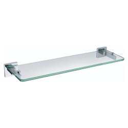 Bristan Square Glass Shelf