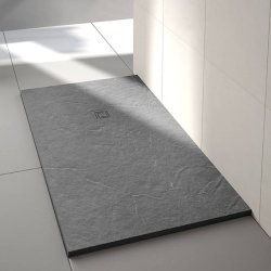 Merlyn Truestone Fossil Grey 1600 x 800mm Rectangular Tray