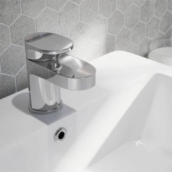 Bristan Frenzy Basin Mixer with Clicker Waste-1