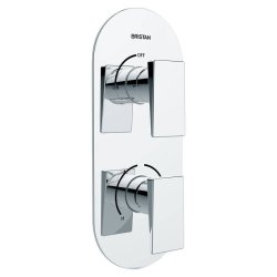 Bristan Sail Recessed Thermostatic Two Outlet Diverter Shower Valve