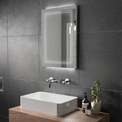 HiB Outline 50 LED Bathroom Mirror-1