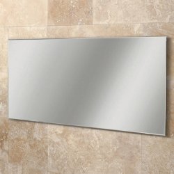 HiB Willow Rectangular Mirror with Bevelled Edges