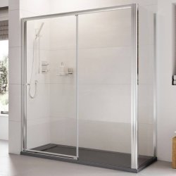 Roman Haven Level Access 1000mm Left hand Sliding Shower Door