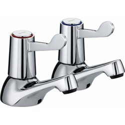 Bristan Lever Bath Taps with 3 Inch Levers