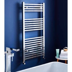 Kartell K Squared Chrome Heated Towel Rail 800 x 600mm