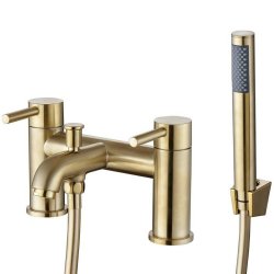 Ajax Ouse Brushed Brass Bath Shower Mixer