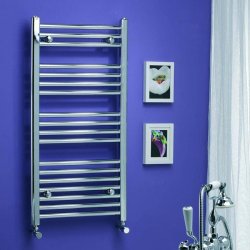 Kartell K-Rail 25mm Straight Chrome Towel Rail 1000 x 300mm