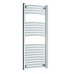 Kartell K-Rail 25mm Curved Chrome Towel Rail 1200 x 300mm