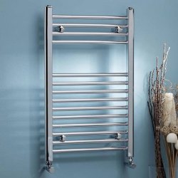 Kartell K-Rail 22mm Straight Chrome Towel Rail 800 x 300mm