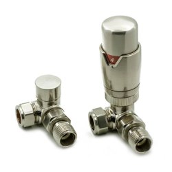 Reina Modal Brushed Corner Valve