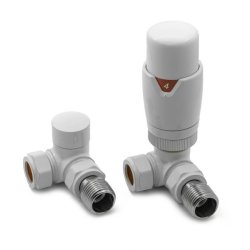 Reina Modal White Corner Valve