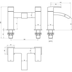 Ajax Fossdyke Chrome Bath Filler