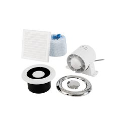 Redring Xpelair AL100 Inline Shower Extractor Fan Kit